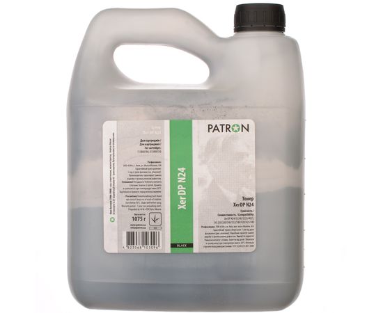 Купить Тонер XER DocuPrint N24 флакон, 1075 г Patron (PN-XDPN24-1075) по лучшей цене