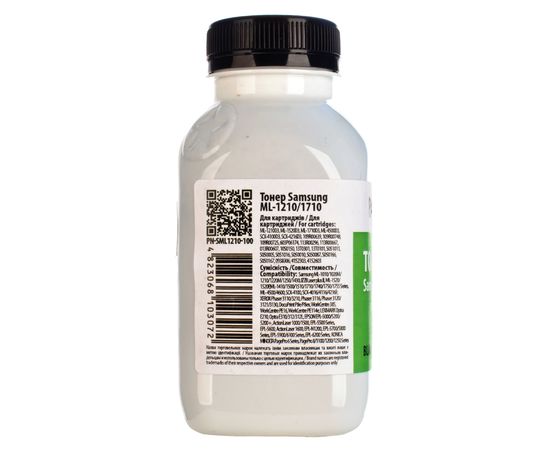 Купить Тонер Samsung ML-1210/ML-1710 флакон, 100 г Patron (PN-SML1210-100) по лучшей цене