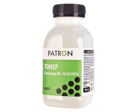 Купить Тонер Samsung ML-1610/ML-2010 флакон, 100 г Patron (PN-SML1610-100) по лучшей цене