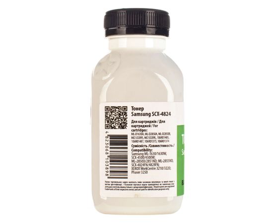 Купить Тонер Samsung SCX-4824 флакон, 110 г Patron (PN-SSCX4824-110) по лучшей цене