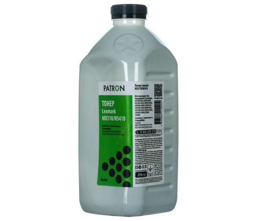 Купить Тонер Lexmark MX310/MX410 флакон, 290 г Patron (PN-LMX310-290) по лучшей цене