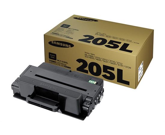 Купить Картридж тонерный Samsung D205L для SCX-4833FD/4833FR/5637FR 5000 копий Black (SU965A) повышенной емкости по лучшей цене