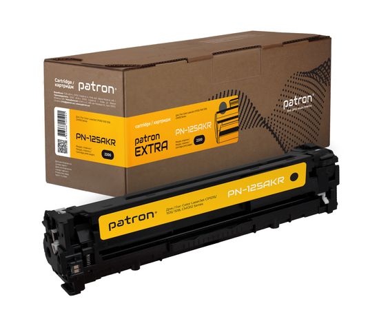 Купить Картридж совместимый HP 125A (CB540A) черный Extra Patron (PN-125AKR) по лучшей цене