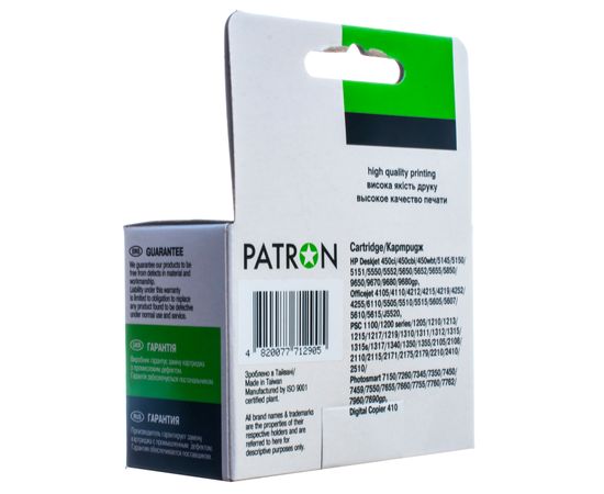 Купить Картридж совместимый HP 56 (C6656AE) 19 мл, черный Patron (PN-H56) по лучшей цене