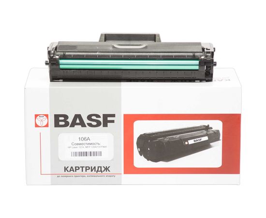 Купить Картридж тонерный BASF для HP LJ 107/135/137 аналог W1106A Black (BASF-KT-W1106A) по лучшей цене