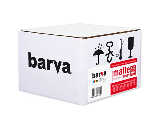 Купить Фотобумага матовая 230 г/м2, 10x15, 500 л Original Barva (IP-A230-083) по лучшей цене