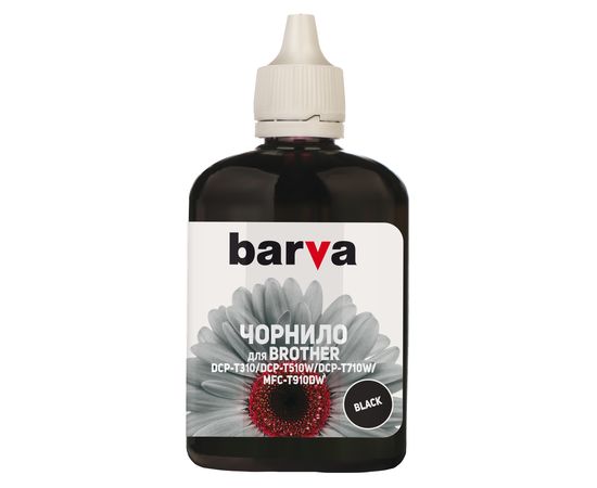 Купить Чернила Brother BTD60BK специальные 100 мл, водорастворимые, черные Barva (BBTD60-743) по лучшей цене