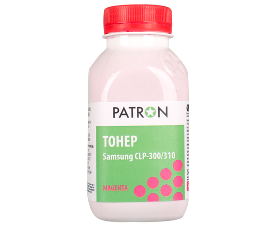 Купить Тонер Samsung CLP-300/CLP-310 флакон, 40 г, пурпурный Patron (PN-SCLP300-M-040) по лучшей цене