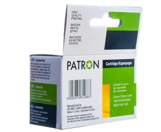 Купить Картридж совместимый Epson T051 (C13T051150) 26 мл, черный Patron (PN-051) по лучшей цене