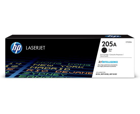 Купить Картридж тонерный HP 205A для LJ M180n/M181fw 1100 копий Black (CF530A) по лучшей цене