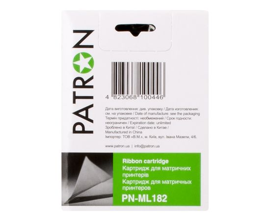 Купить Картридж совместимый Oki MicroLine 182 черный Patron (PN-ML182) по лучшей цене