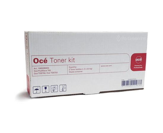 Купить Тонер-картридж TDS700/PLOTWAVE750, 2x500 г OCE (1070066265/1060047449/1060099404/6362B001) по лучшей цене