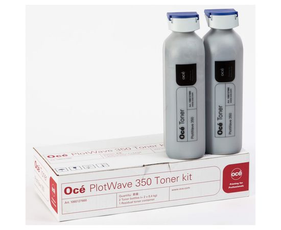 Купить Тонер-картридж PLOTWAVE 300/350, 2Х400г OCE (1060127660/6826B001/1070066394/1060074426) по лучшей цене