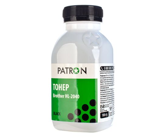 Купить Тонер Brother HL-2040 флакон, 100 г Patron (PN-BHL2040-100) по лучшей цене
