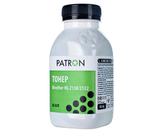Купить Тонер Brother HL-2130/2132 флакон, 45 г Patron (PN-BHL2130-045) по лучшей цене