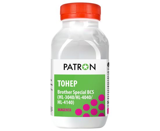 Купить Тонер Brother специальный BCS HL-3040 флакон, 100 г, пурпурный Patron (PN-BCS-M-100) по лучшей цене