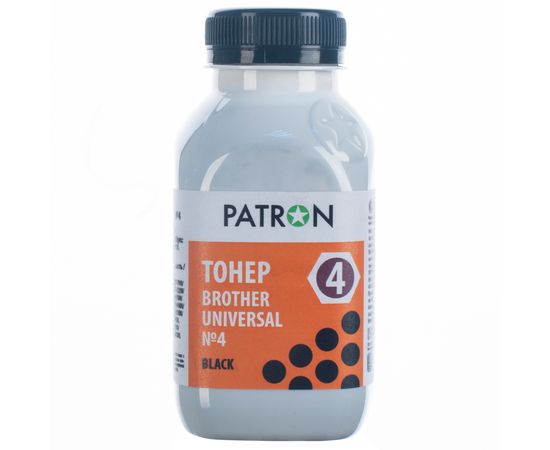 Купить Тонер Brother универсальный №4 флакон, 100 г Patron (PN-BU4-100) по лучшей цене