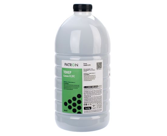 Купить Тонер Canon FC/PC флакон, 1 кг Patron (PN-CFCPC-1) по лучшей цене