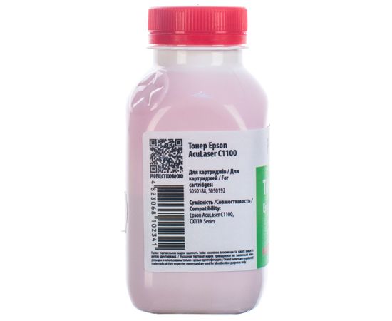 Купить Тонер Epson Aculaser C1100 флакон, 80 г, пурпурный Patron (PN-EALC1100-M-080) по лучшей цене