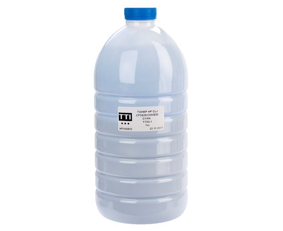 Купить Тонер HP CLJ CP3525 флакон, 1 кг, голубой TTI (TSM-T723-1-1) по лучшей цене
