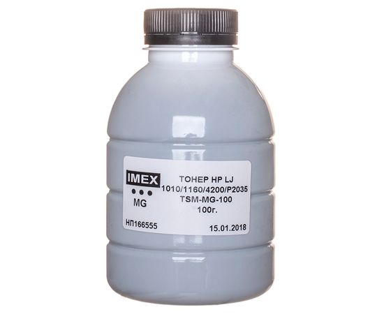 Купить Тонер HP LJ 1010 флакон, 100 г Imex (TSM-MG-100) по лучшей цене