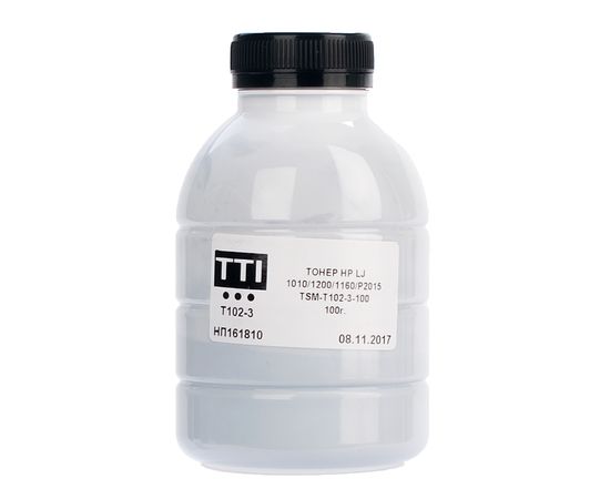 Купить Тонер HP LJ 1010 флакон, 100 г TTI (TSM-T102-3-100) по лучшей цене
