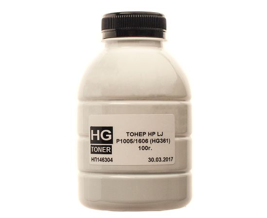 Купить Тонер HP LJ P1005 флакон, 100 г HG toner (TSM-HG361-100) по лучшей цене