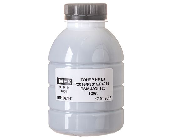Купить Тонер HP LJ P2015 флакон, 120 г Imex (TSM-MGi-120) по лучшей цене