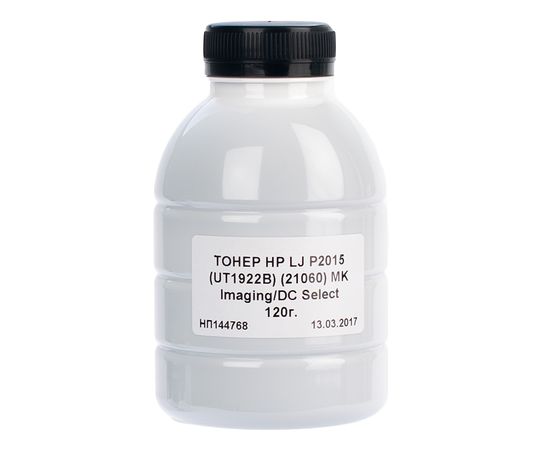 Купить Тонер HP LJ P2015 флакон, 120 г MK Imaging/DC Select (TSM-UT1922B-120) по лучшей цене