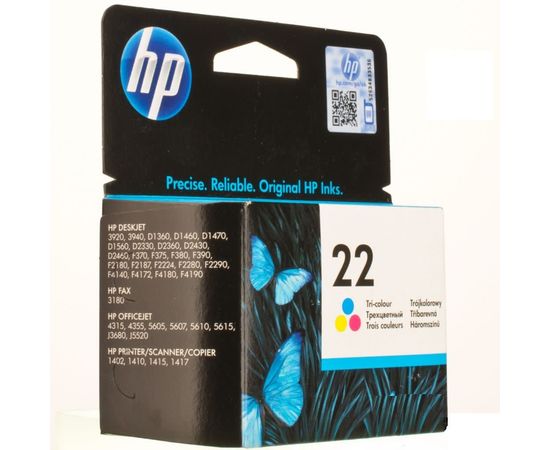 Купить Картридж HP для DJ 3920/F4200/F5200 HP 22 Color (C9352AE) по лучшей цене