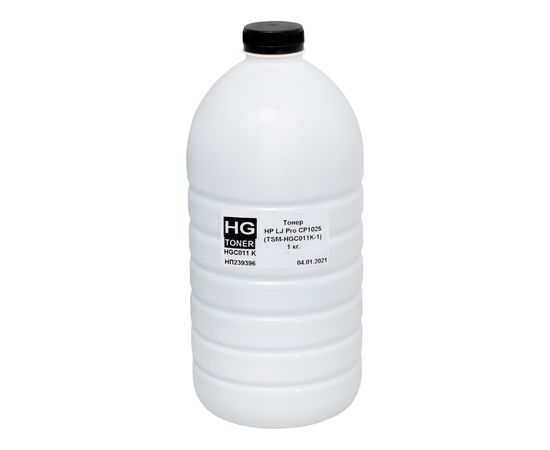 Купить Тонер HP LJ Pro CP1025 флакон, 1 кг, черный HG toner (TSM-HGC011K-1) по лучшей цене