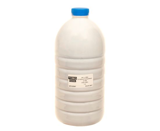 Купить Тонер HP LJ Pro CP1025 флакон, 1 кг, голубой, химический Tomoegawa (TSM-CGK-02C-1) по лучшей цене