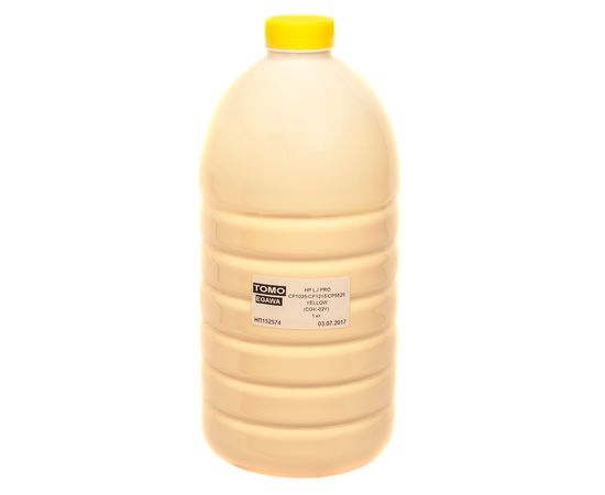 Купить Тонер HP LJ Pro CP1025 флакон, 1 кг, желтый, химический Tomoegawa (TSM-CGK-02Y-1) по лучшей цене