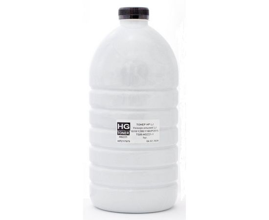 Купить Тонер HP универсальный LJ 1010 флакон, 1 кг HG toner (TSM-HG221-1) по лучшей цене