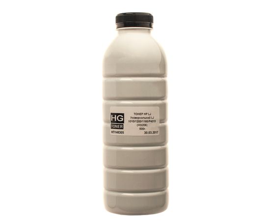 Купить Тонер HP универсальный LJ 1010 флакон, 500 г HG toner (TSM-HG206-500) по лучшей цене