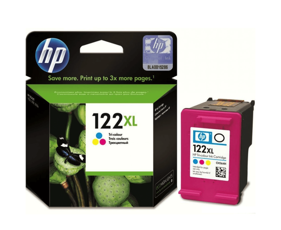Купить Картридж HP для DJ 1050/2050/3050 HP №122XL Color (CH564HE) повышенной емкости по лучшей цене