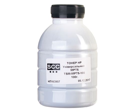 Купить Тонер HP универсальный MPT5 флакон, 100 г SCC (TSM-MPT5-100) по лучшей цене