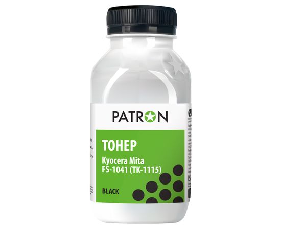 Купить Тонер Kyocera Mita FS-1041 (TK-1115) флакон, 95 г Patron (PN-KFS1041-095) по лучшей цене