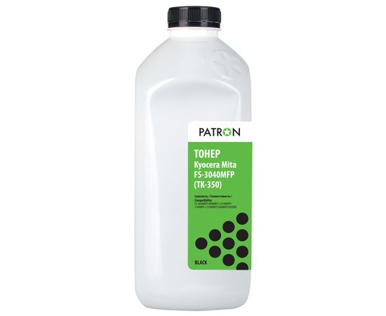 Купить Тонер Kyocera Mita FS-3040MFP флакон, 465 г Patron (PN-KFS3040MFP-465) по лучшей цене