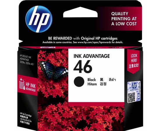 Купить Картридж HP DJ No. 46 Ultra Ink Advantage Black (CZ637AE) по лучшей цене