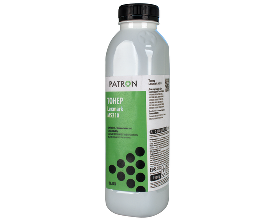 Купить Тонер Lexmark MS310 флакон, 150 г Patron (PN-LMS310-150) по лучшей цене