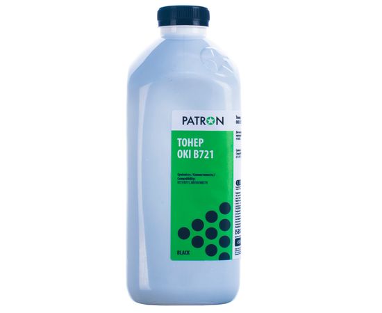 Купить Тонер Oki B721 флакон, 450 г Patron (PN-OB721-450) по лучшей цене
