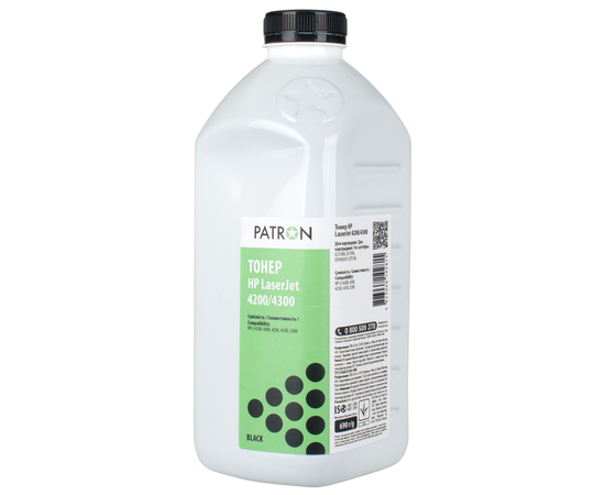 Купить Тонер HP LJ 4200/4300 флакон, 690 г Patron (PN-HLJ4200-690) по лучшей цене