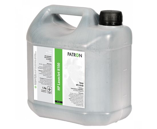 Купить Тонер HP LJ 8100 флакон, 1100 г Patron (PN-HLJ8100-1100) по лучшей цене
