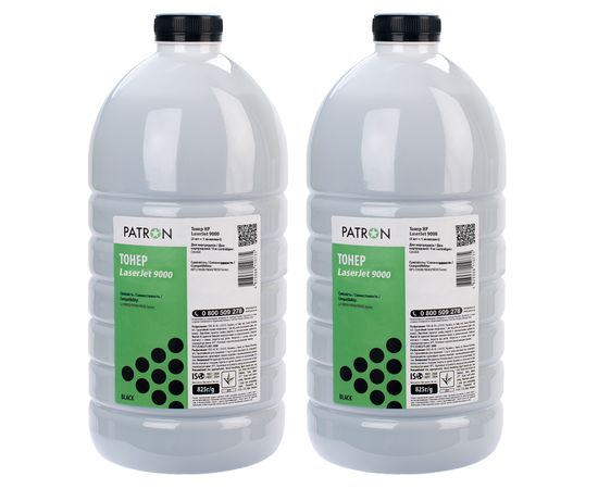 Купить Тонер HP LJ 9000 флакон, 1650 г (2x825 г) Patron (PN-HLJ9000-1650) по лучшей цене