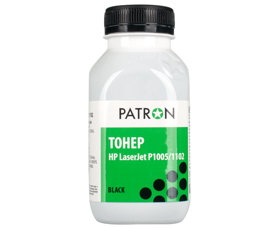 Купить Тонер HP LJ P1005/P1102 флакон, 80 г Patron (PN-HLJP1102-080) по лучшей цене
