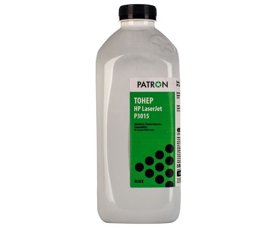 Купить Тонер HP LJ Enterprise P3015 флакон, 330 г Patron (PN-HLJP3015-330) по лучшей цене