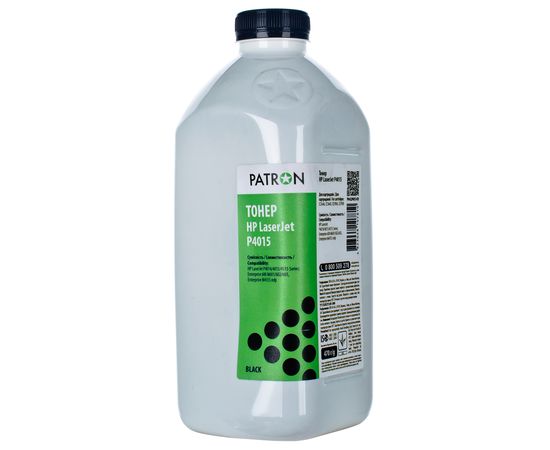 Купить Тонер HP LJ P4014 флакон, 470 г Patron (PN-HLJP4015-470) по лучшей цене