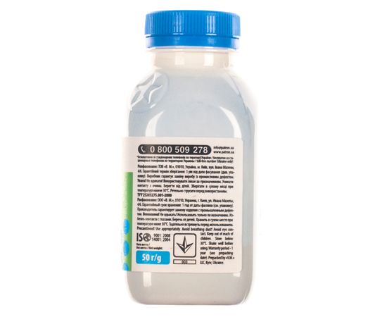 Купить Тонер HP специальный HCS-A флакон, 50 г, голубой Patron (PN-HCS-A-C-050) по лучшей цене