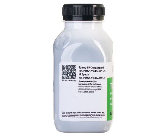 Купить Тонер HP специальный HCS-P флакон, 100 г, черный Patron (PN-HCS-P-B-100) по лучшей цене